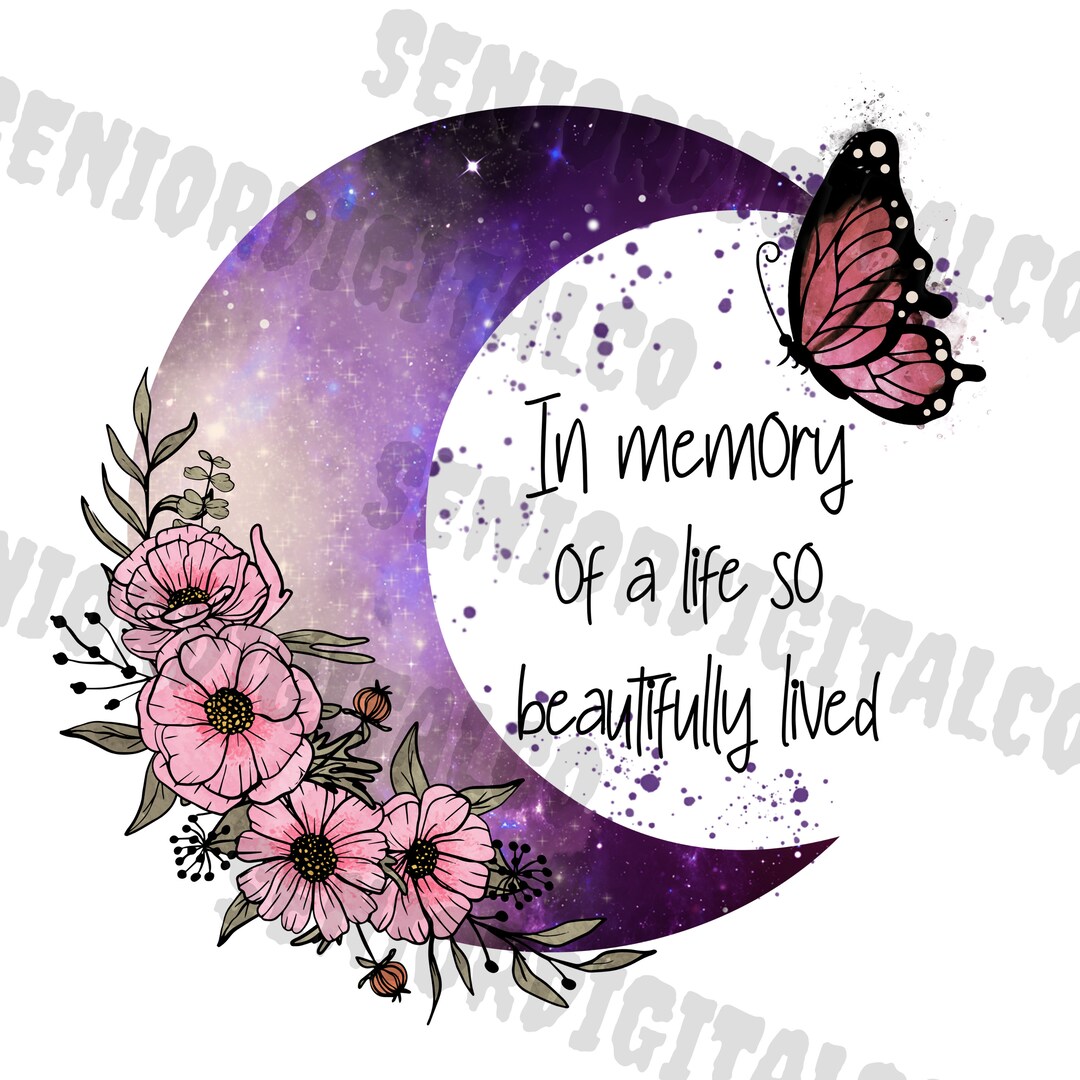 In Loving Memory, Memory Day Png, Angel Png, Customizable, Commercial ...