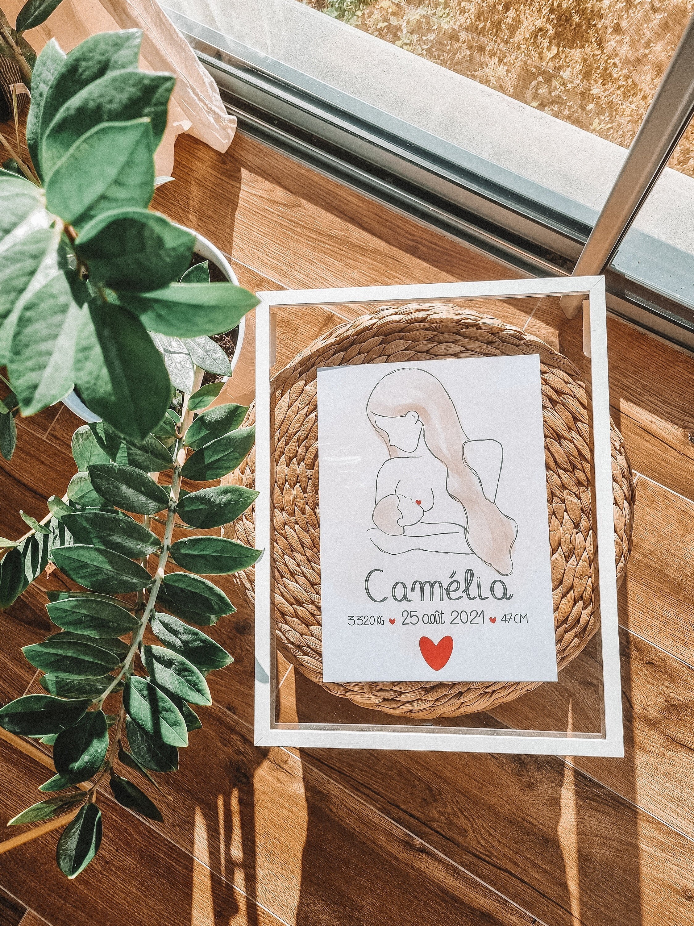 Illustration Personnalisable | Allaitement