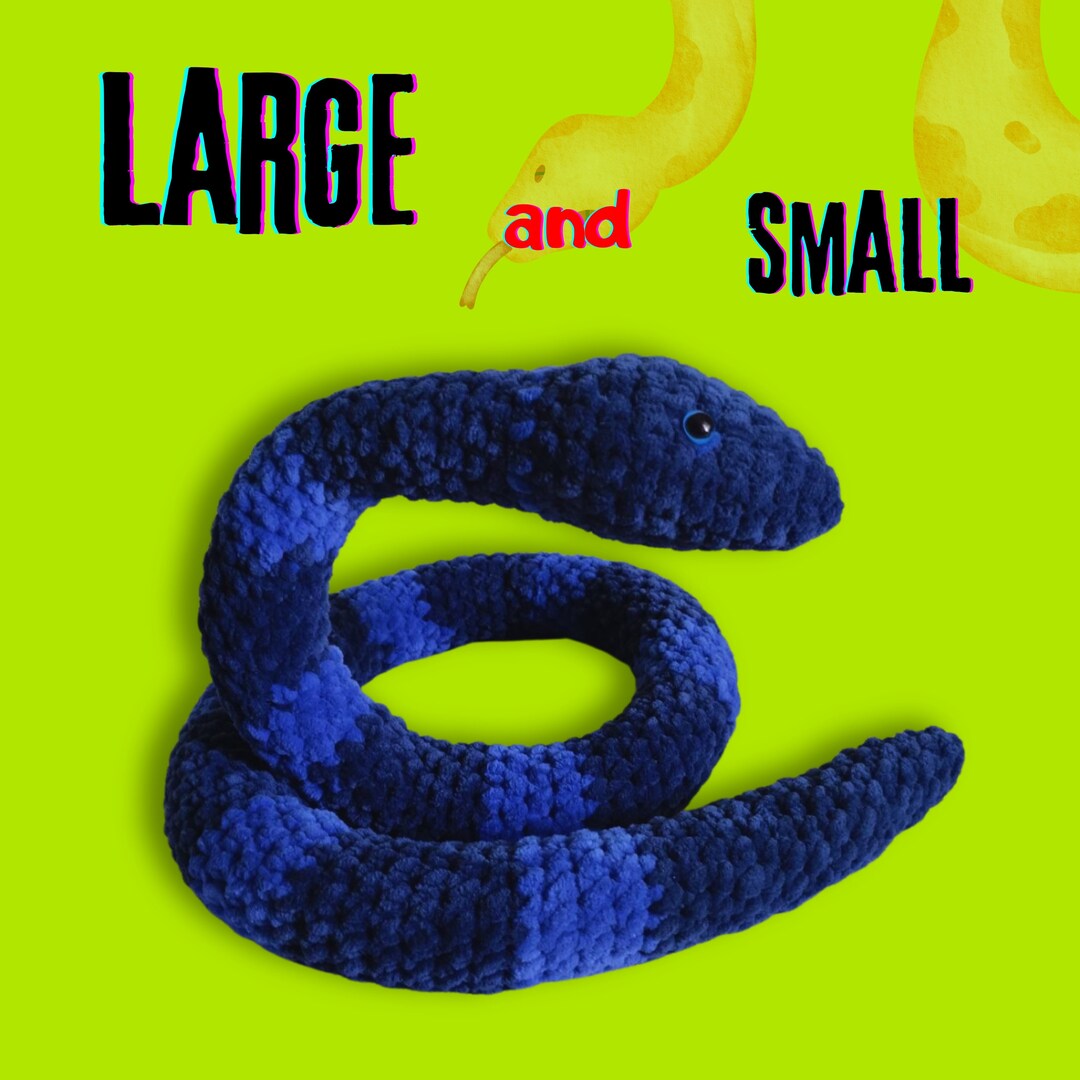 Blue Snake Toy, Blue Ringed Snake, Anaconda, Python, Boa, Jungle Animal