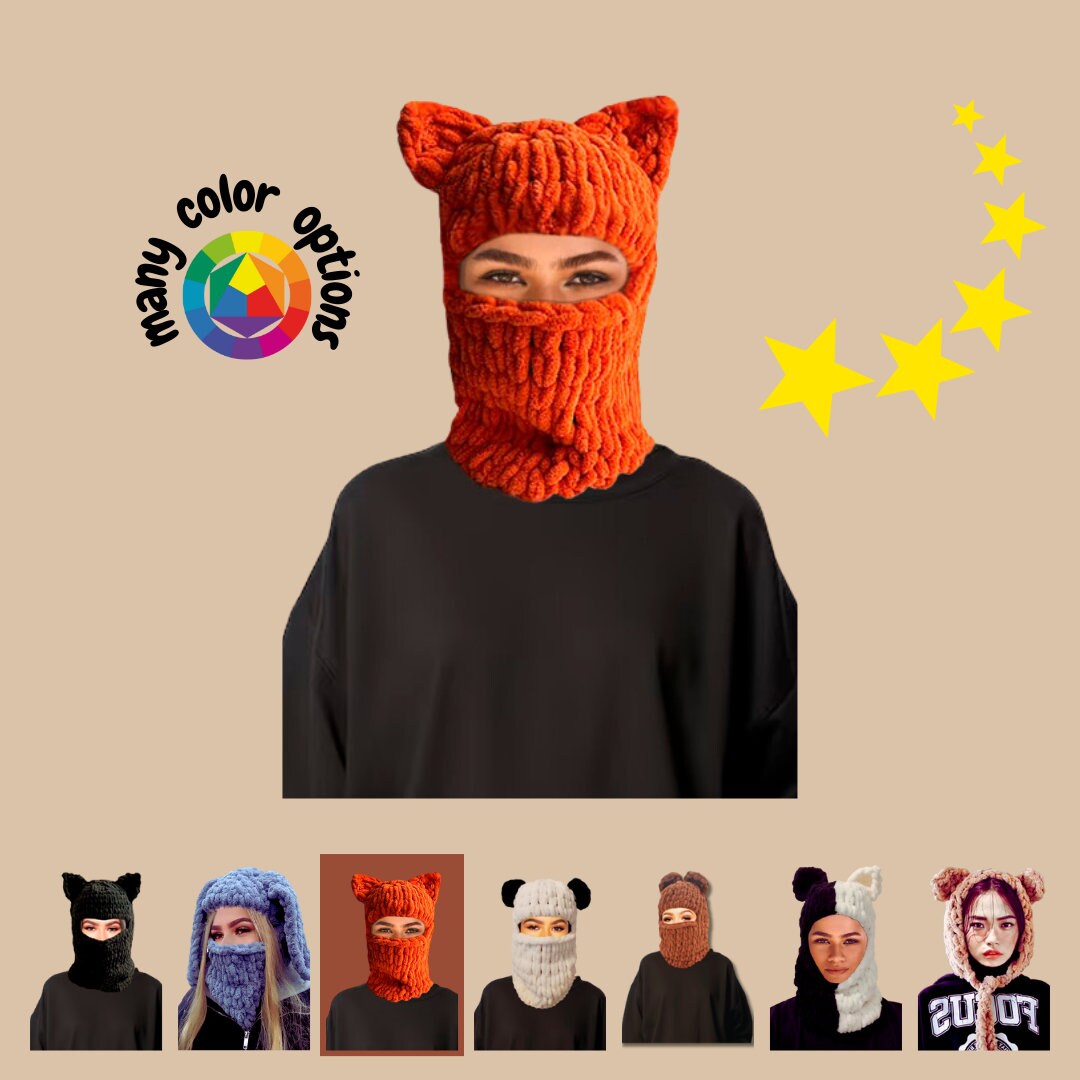 Balaclava Mask, Balaclava With Ears, Balaklava Without Ears, Panda