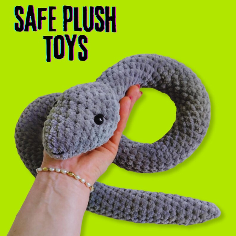 Safe Stuffed Animals Cute Plush Snake Forest Animals Toys Etsy