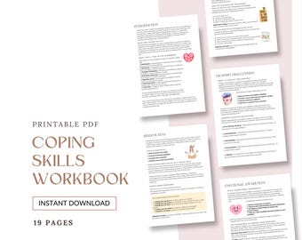 Bewältigungsfertigkeiten Workbook: Angstabbau, Emotionale Regulierung (PDF)