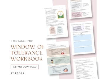 Zeszyt ćwiczeń „Okno tolerancji”: Regulacja emocji, trauma (PDF)