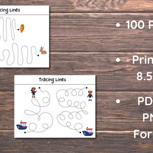 Esercizi di tracciamento, Schede di pre-scrittura, Tracciamento delle linee, Bambini piccoli, Scuola materna, Esercizi di scrittura a mano, Quaderno degli esercizi, Raccoglitore degli esercizi, Istruzione parentale immagine 8