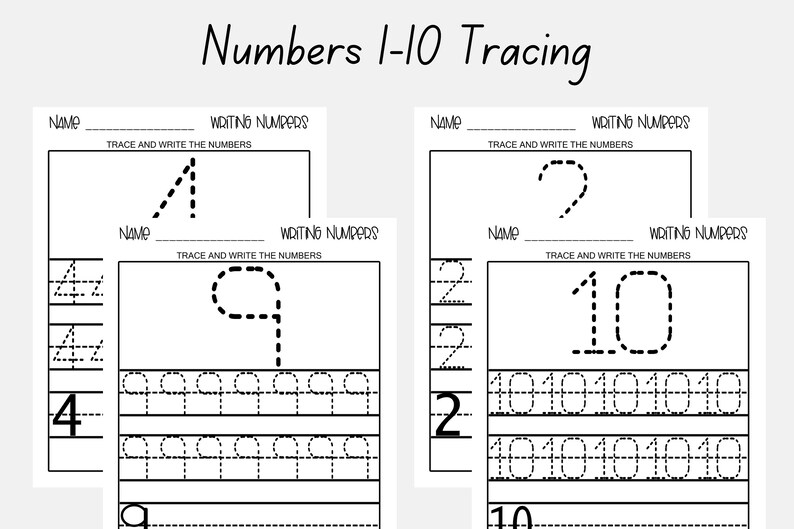 Printable Toddler Worksheets or Toddler Workbook Instant Download Alphabet, Numbers, Sight Words, Addition, Math Activities, Coloring pages image 8