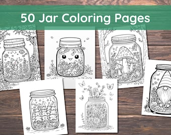 Kolorowanka "Śmiała i łatwa", urocze kolorowanki "Leśny słoik" w stylu kawaii, kolorowanki "Sceny z bajkowego lasu", relaksująca aktywność dla dorosłych i dzieci