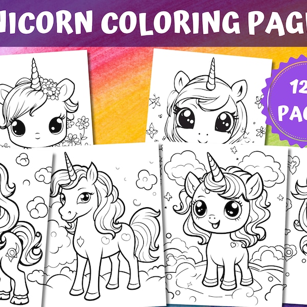 Disegni da colorare di unicorno, Disegni da colorare di unicorno per bambini, Disegni da colorare stampabili, Disegni da colorare per bambini, Disegni da colorare per ragazze, Fogli di unicorno