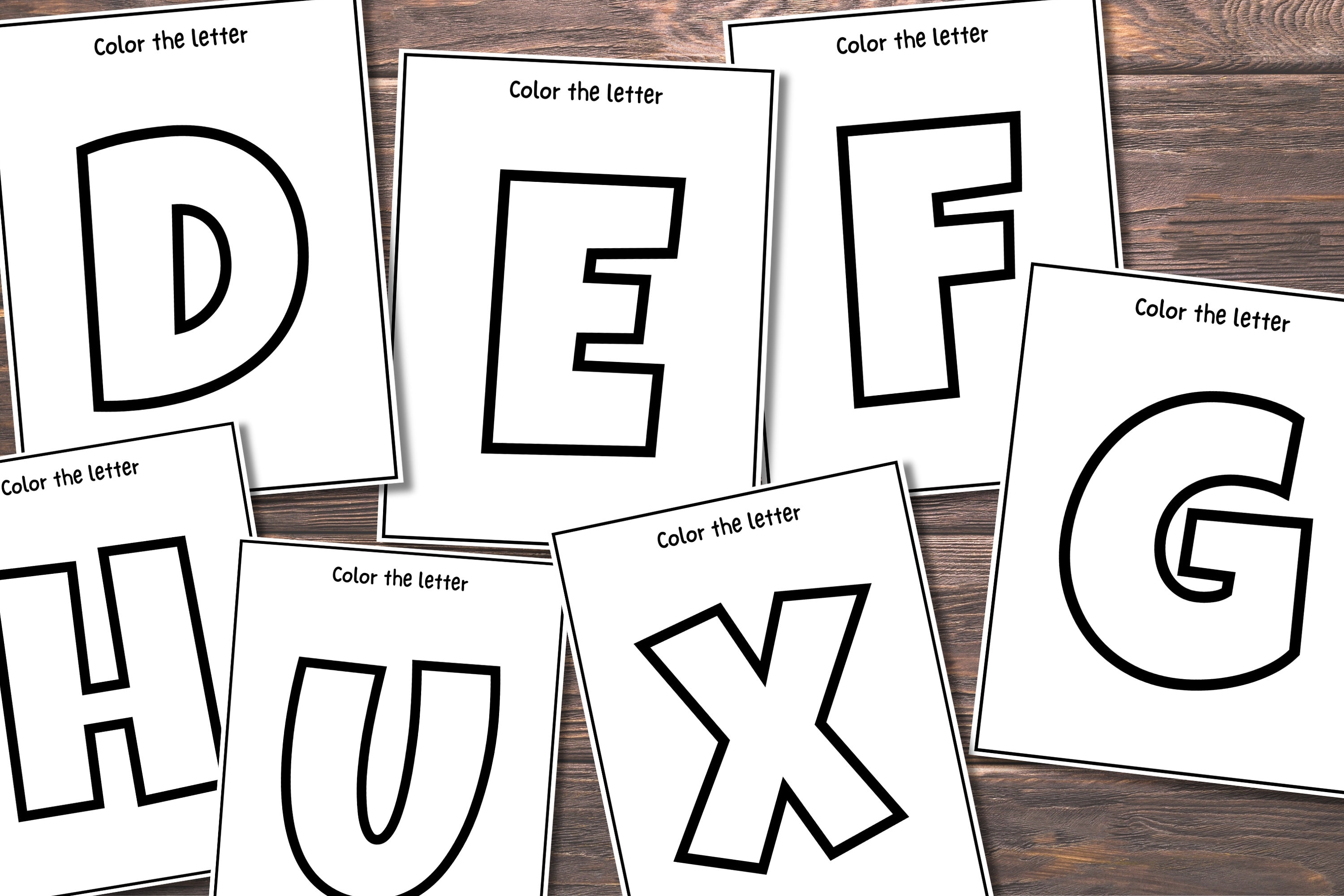 Preschool Letters of the Week - Alphabet Curriculum Worksheets ...