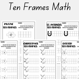 Printable Toddler Worksheets or Toddler Workbook Instant Download Alphabet, Numbers, Sight Words, Addition, Math Activities, Coloring pages image 6