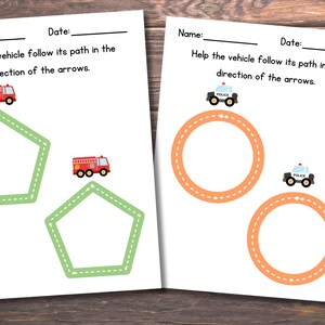 Vorschule Form Vorlage, Grundlegende Form Vorlage, Form Vorlage Arbeitsblätter, Druckbare Form Arbeitsblätter, Homeschool Arbeitsblätter, Kindergarten Bild 7