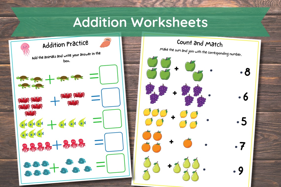 Counting Beginning Adding Preschool Math, Beginning Math, Counting, Learning to Add, Preschool ...