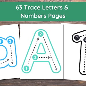 Toddlers World: Trace Letters, All 26 letters, Color the Letters. Trace Numbers. Color Numbers. Learning - 123 - ABC - Activity - Toddler