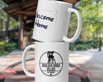 DVC Member | Welcome Home | Boulder Ridge Villas | Ceramic Coffee Mug 11oz or 15oz