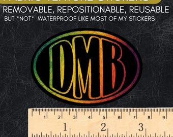 3" - dmb inspired fabric sticker