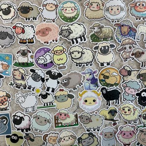 5-200 Lamb / Sheep Stickers