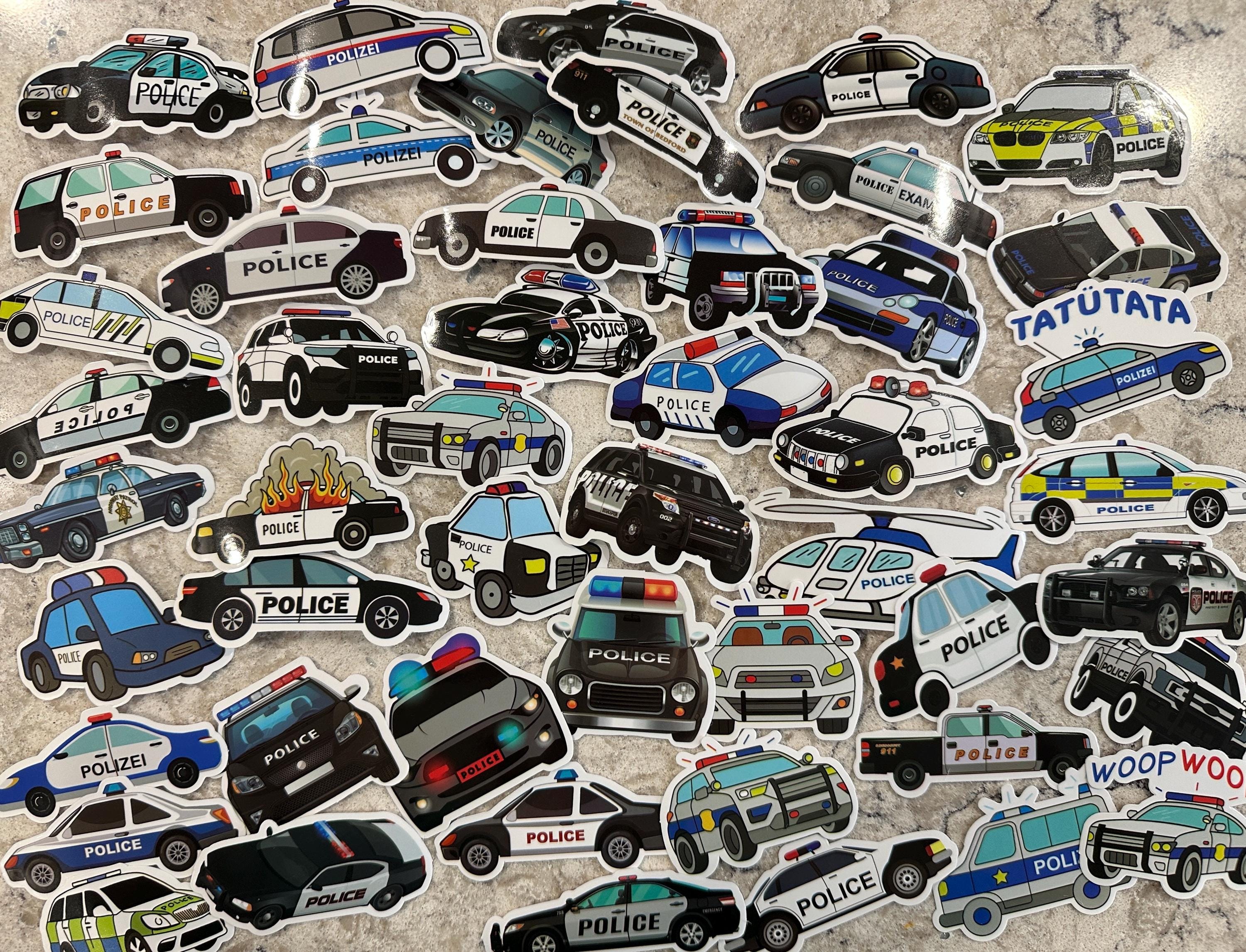 5-200 Police Car Stickers - Etsy