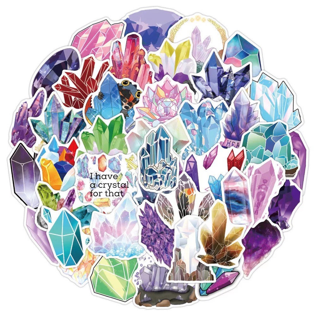 5-200 Crystal Stickers - Etsy