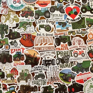 5-200 Tractor Farmer Homestead Stickers
