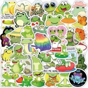 5-200 Frog animal Stickers