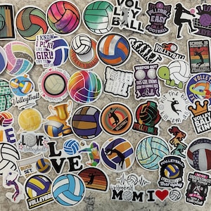 5-200 Volleyball Stickers