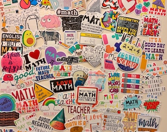 5-100 Math Stickers