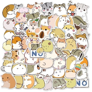 5-200 Hamster Stickers