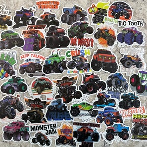 5-200 Monster Truck Stickers