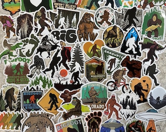 5-100 Big Foot Stickers