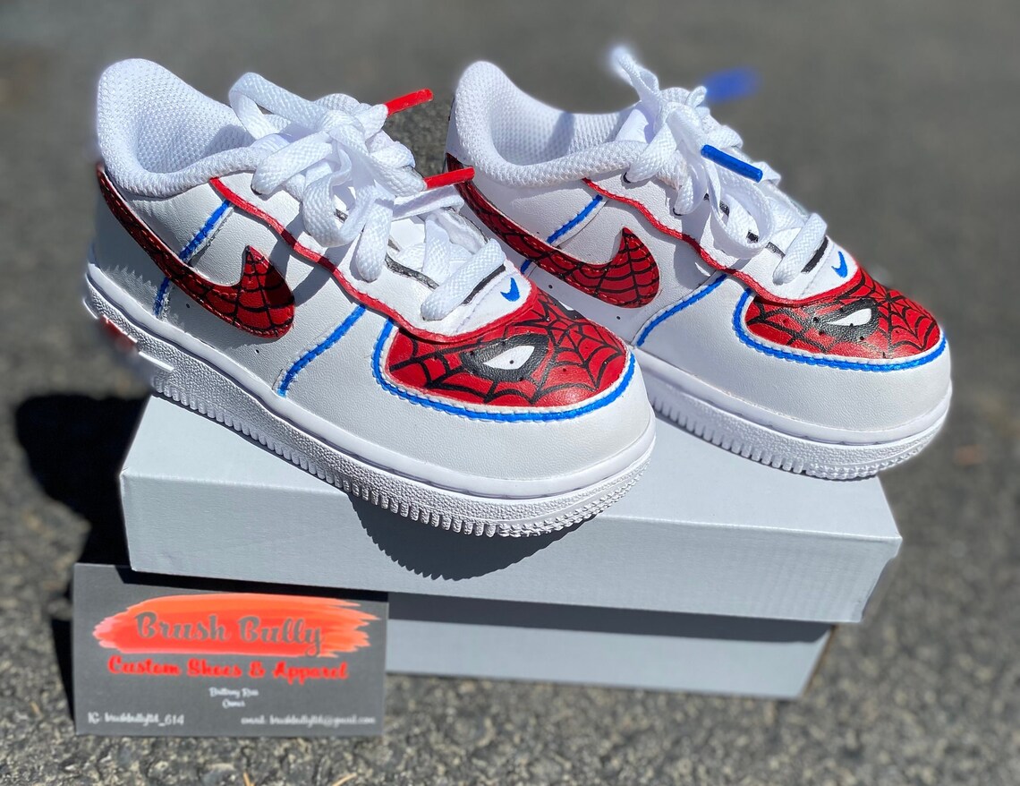 custom spiderman af1