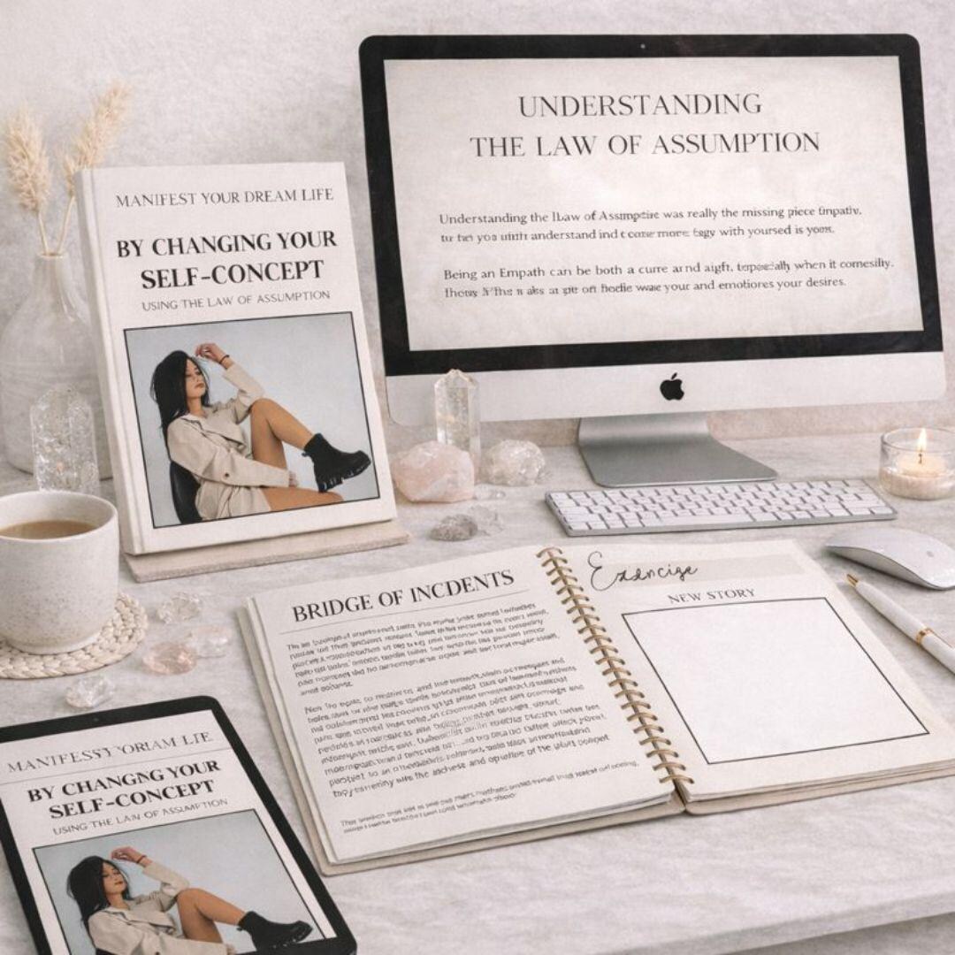 Self-concept Digital Printable Journal for the Law of Assumption and ...