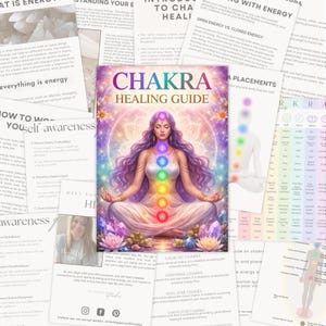 Chakra Energy Healing Spirituality Workbook For Yoga and Intuitive Development