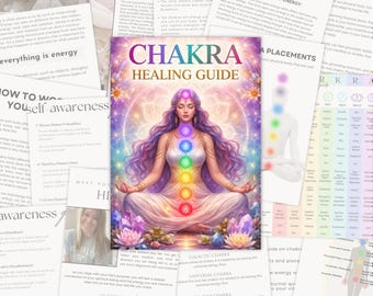 Chakra Workbook For Energy Healing Spirituality Mindfulness Reiki Yoga and Intuitive Development Witchcraft