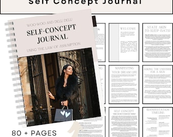 Diário de Cura da Lei da Manifestação do Autoconceito para Saúde Mental e Crescimento Espiritual