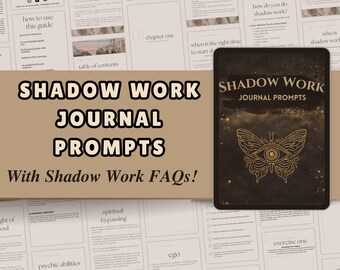 Shadow Work Workbook Journal Prompts Witches Inner Child Energy Protection Spiritual Awakening Generational Healing Digital Worksheets