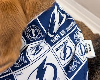 Tampa Bay Lightning 'Dana (wit) | NHL-bandana voor huisdieren