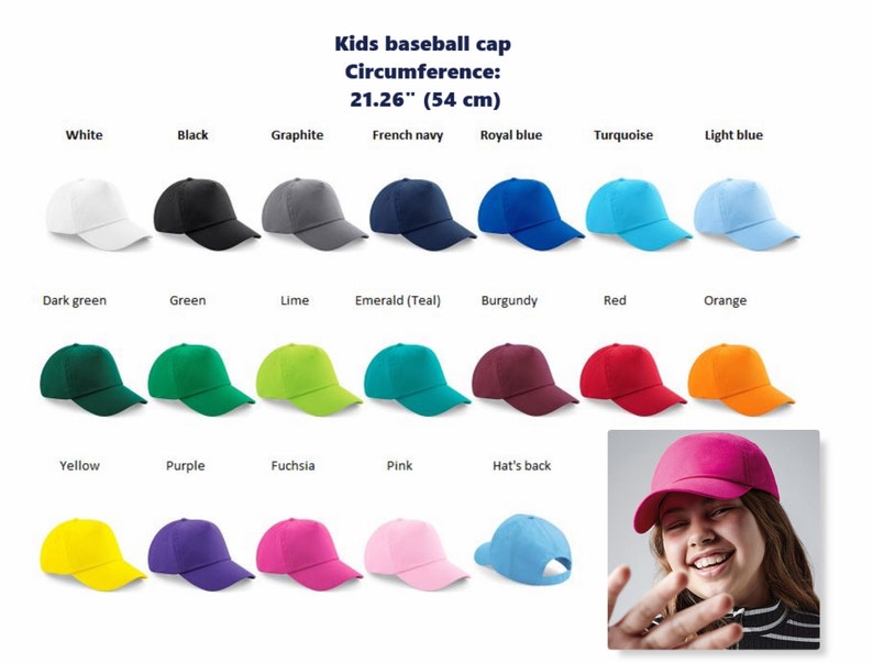 Papa und Kinder Passende Hüte 3er Set Hüte Eine für Erwachsene und zwei Kinderhüte Stickmaschine Verstellbare Baseball Caps Bild 4