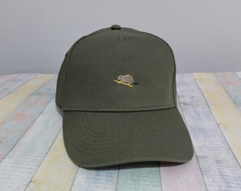 Beaver | Machine embroidery | Adjustable baseball cap | Twill cotton fabric