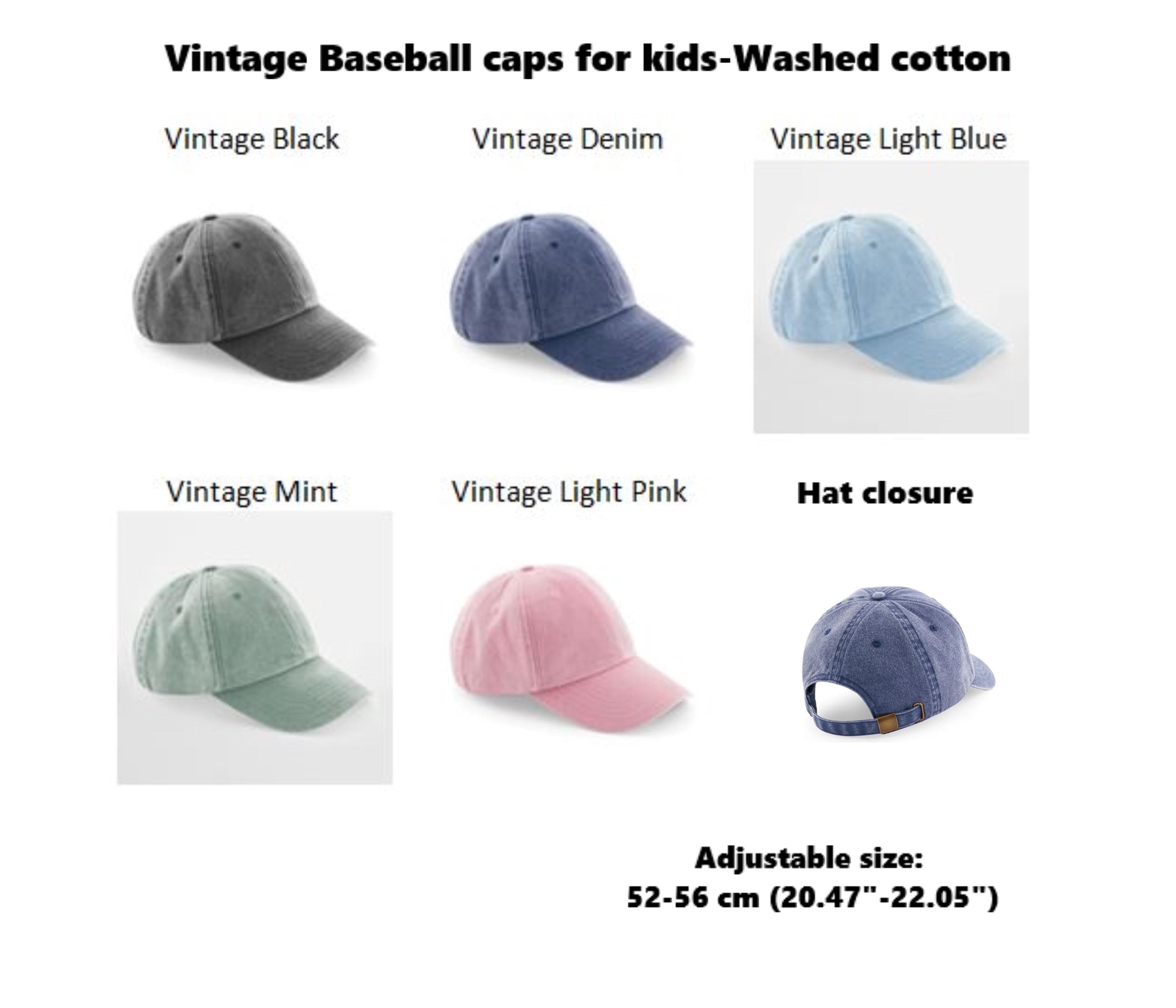 Mama Papa e Mini Cappelli, Regolabile Vintage Cotone Ricamato Genitore