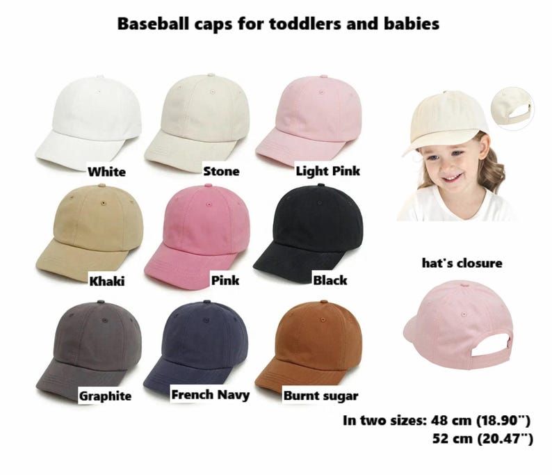 Dad Son, Matching Baseball Caps: Embroidered Father Son, Set of two image 4