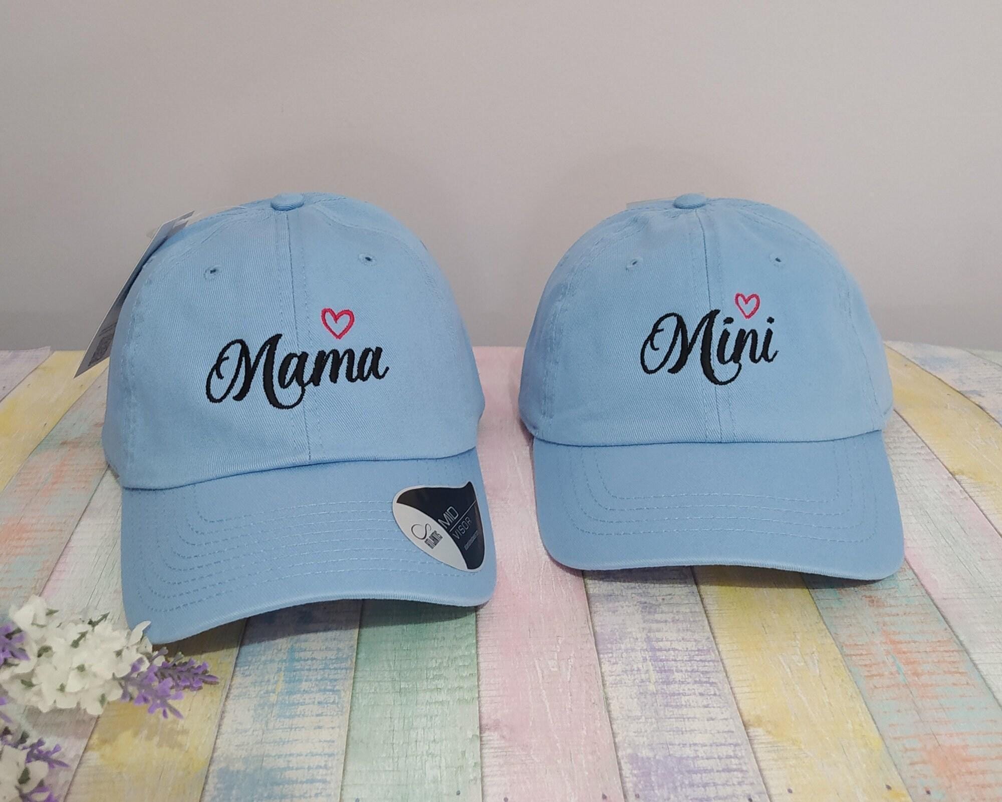 Mama and Mini Matching Baseball Caps Set - 2 Pack Cotton mini and mama cap set - TikTok Shop main image 2