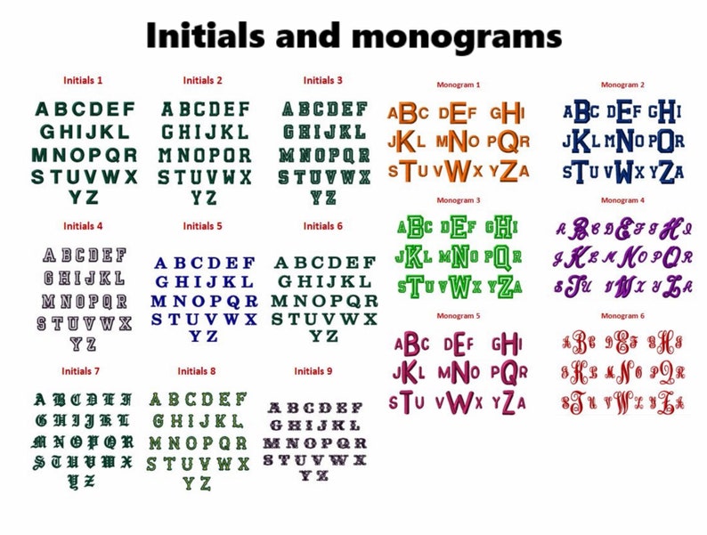 a large set of multicolored letters and numbers