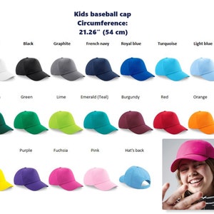 Mom life Kid life Set of two Matching hats Machine embroidery Adjustable baseball caps image 4