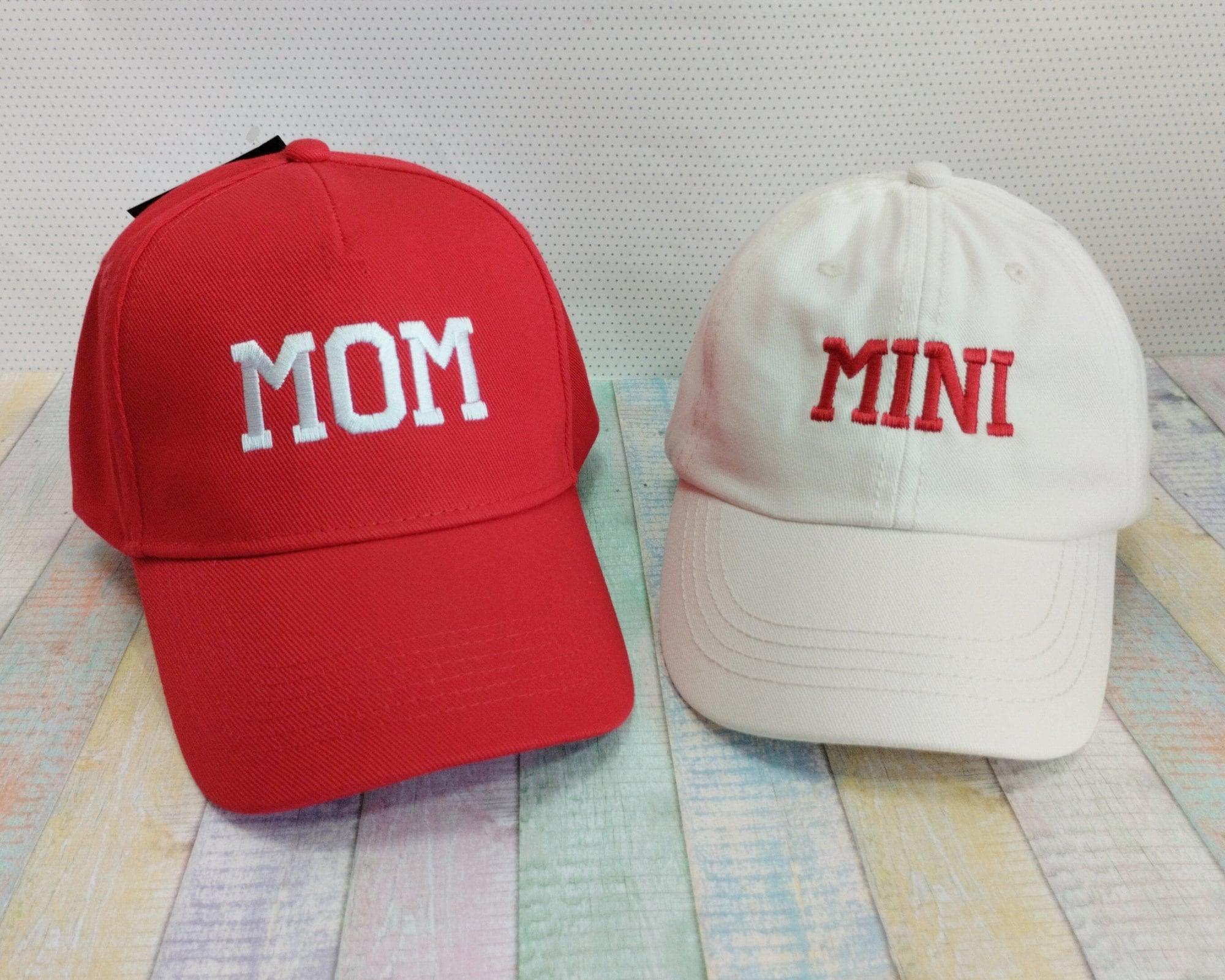 Mama and Mini Matching Baseball Caps Set - 2 Pack Cotton mini and mama cap set - TikTok Shop main image 4