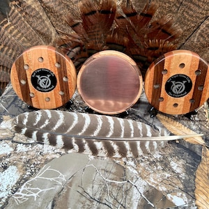 The Copperhead 3.5” Copper Turkey Call. Pot Call