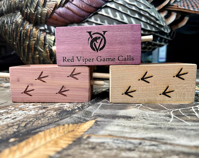 Ozark Ridge Walnut Push Button Turkey Call Etsy