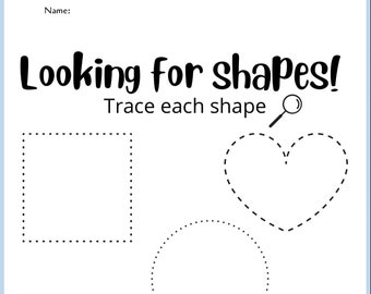 Looking for shapes!