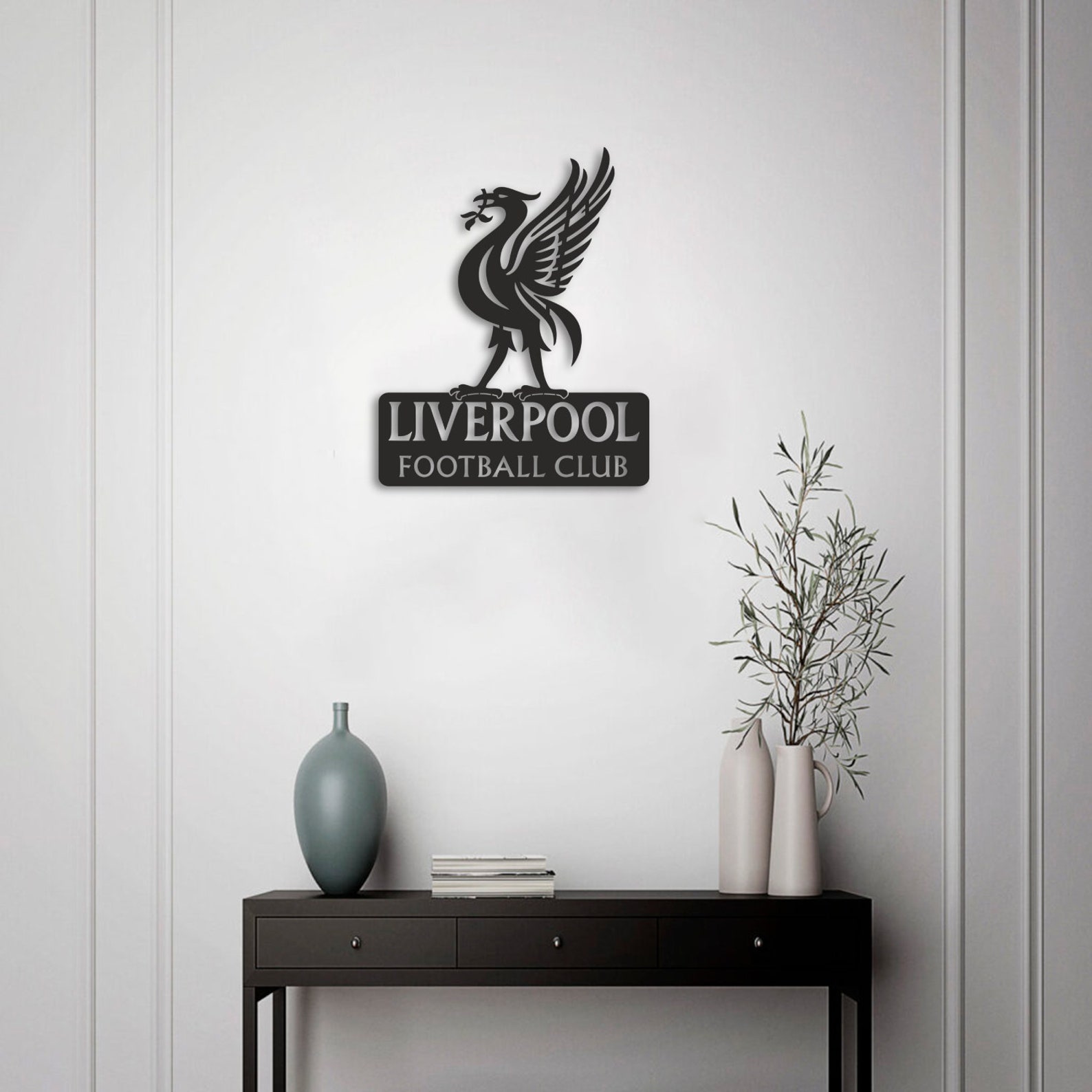 Liverpool FC Metal Wall Art Game Room Metal Wall Art Etsy