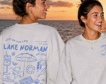 Lake Bachelorette Sweatshirt | Custom Location