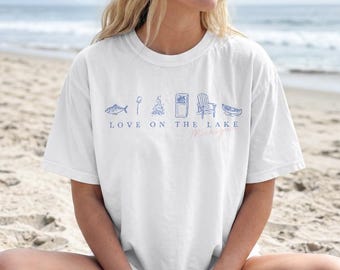 Love on the Lake Bachelorette Tshirt | Bachelorette Favors