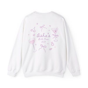 Custom Bachelorette Crewnecks, Bachelorette Sweatshirt, Matching Sweatshirts, Bachelorette Favors, Custom Sweatshirts